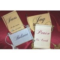 CHRISTmas Scroll Plaques